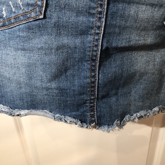 SzM distressed jean mini skirt - Picture 5 of 5